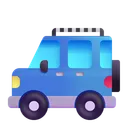 Free Utility Vehicle Color Icon