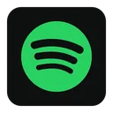 Free Spotify Music Audio Icon