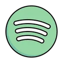 Free Spotify Aplicaciones Plataforma Icono