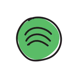 Spotify Icon PNG vector in SVG, PDF, AI, CDR format