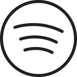 Free Spotify Logo Icon - Download in Line Style