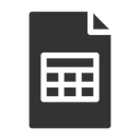 Free Spreadsheets Excel Sheet Sheet Icon