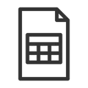 Free Spreadsheets Icon