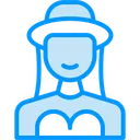 Free Spring Woman Person People Icon