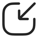 Free Square Arrow Icon Top To Bottom Arrow Symbol Directional Arrow Up Icon Icon