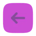 Free Square arrow left  Icon