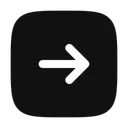 Free Square Arrow Right Icon