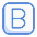 Free Square B Letter Letter A Icon