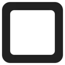 Free Square Button High Icon