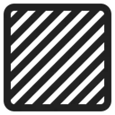 Free Square High Contrast Icon