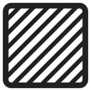 Free Square High Contrast Icon