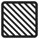 Free Square High Contrast Icon