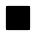 Free Square Button Flat Icon