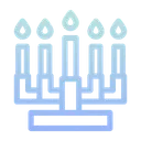 Free Square menorah  Icon