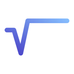 Free Square root  Icon