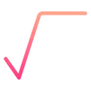 Free Square Root Icon