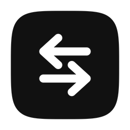 Free Square sort horizontal  Icon