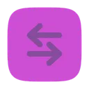 Free Square sort horizontal  Icon