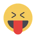Free Squinting Face With Tounge Emojis Emoji Icon