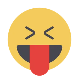 Free Squinting Face With Tounge Emoji Icon