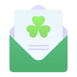 Free St Patricks Day Letter  Icon