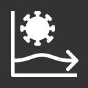 Free Stable Infection Chart Corona Analysis Corona Analytics Icon