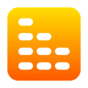 Free Stacked Column Down Chart Graph Icon