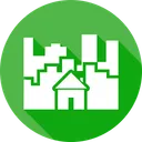 Free Stadt Bau Zuhause Symbol