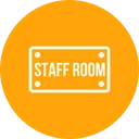 Free Staff Room Board Icon