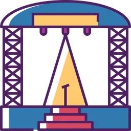 Free Stage  Icon