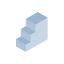 Free Stair Stairs Dimension Icon