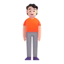 Free 서 있음 색깔 빛 아이콘