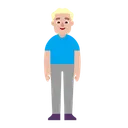 Free Standing Man Male Icon