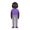 Free Standing Color Dark Icon