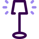 Free Standing Lamp Light Lighting Icon