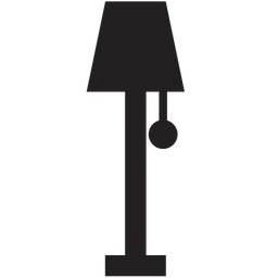 Free Standing Lamp  Icon