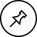 Free Standort Punkt Markierung Symbol