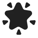 Free Star High Contrast Icon