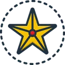 Free Christmas Party Star Icon