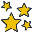 Free Star Sign Xmas Icon