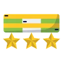 Free Star Badge  Icon
