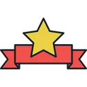 Free Star Banner  Icon