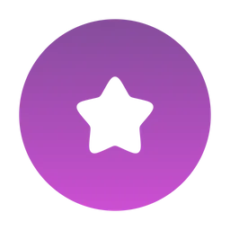 Free Star circle  Icon