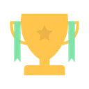 Free Trophy Winner Achievement Symbol