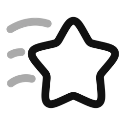 Free Star fall minimalistic  Icon