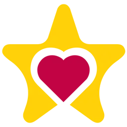 Free Star Heart  Icon