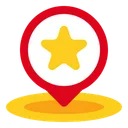 Free Star location  Icon