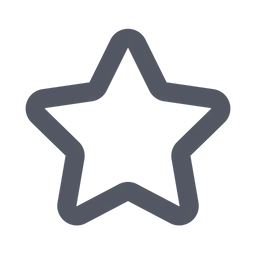 Free Star Outline  Icon