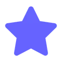 Free Star Shape Favorite Bookmark Icon