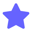 Free Star Shape Favorite Bookmark Icon